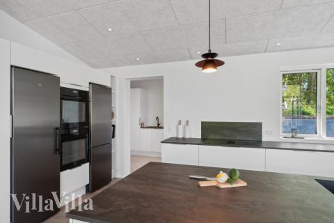 Die Küche in dem Luxusferienhaus Nr. 641 ist so gut ausgestattet, dass man problemlos Mahlzeiten für 20 Personen zubereiten kann.