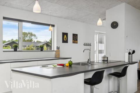 Die Küche im Luxusferienhaus Nr. 642 ist gut eingerichtet.