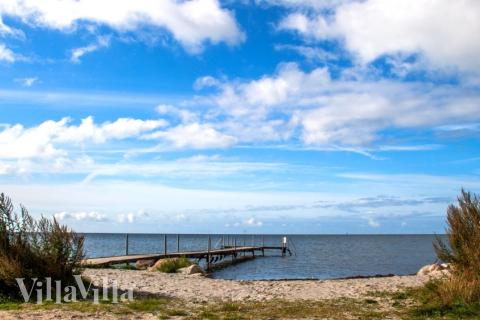 Der Strand in der Nähe von Luxusferienhaus Nr. 644.