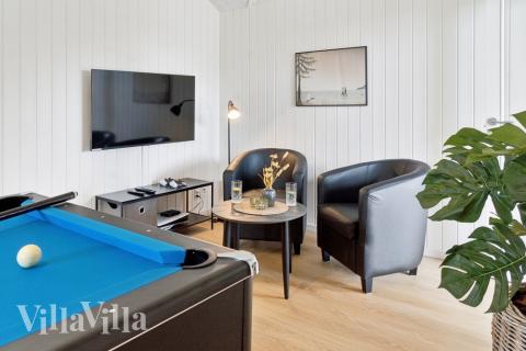 Veranstaltet ein Turnier im Aktivitätsraum, wenn ihr das Ferienhaus Nr. 644 in Lolland/Falster/Mön besucht.