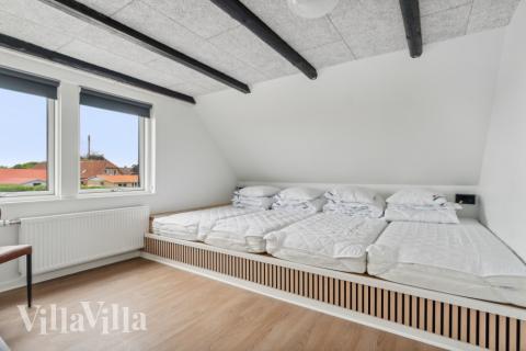 Schlafzimmer im Luxusferienhaus Nr. 645 in Limfjord