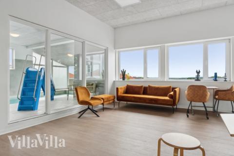 In der Sofalandschaft des Ferienhauses Nr. 645 kann man es richtig gemütlich machen.