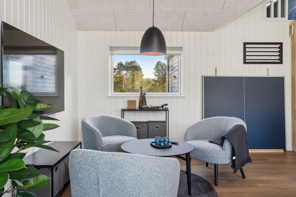 Aktivitätsraum im Luxusferienhaus Nr. 646 mit 7 Schlafzimmern und Platz für 18 Gäste.