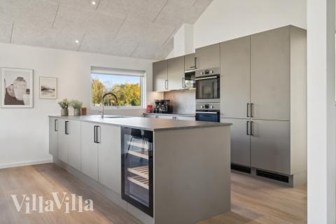 Die Küche in dem Luxusferienhaus Nr. 646 ist so gut ausgestattet, dass man problemlos Mahlzeiten für 18 Personen zubereiten kann.