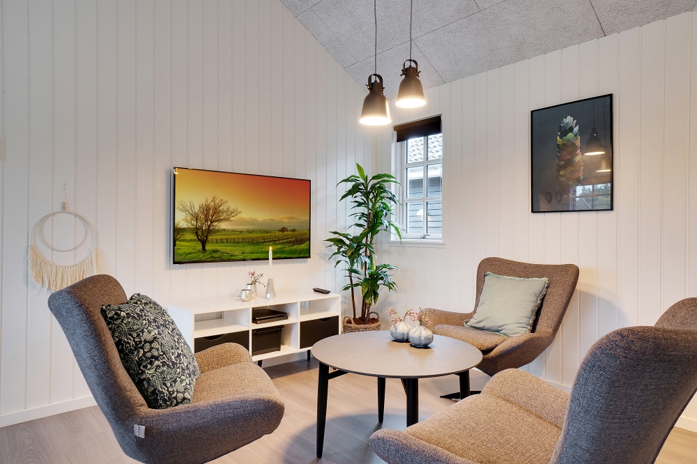 Veranstaltet ein Turnier im Aktivitätsraum, wenn ihr das Ferienhaus Nr. 810 in Ostjütland besucht.