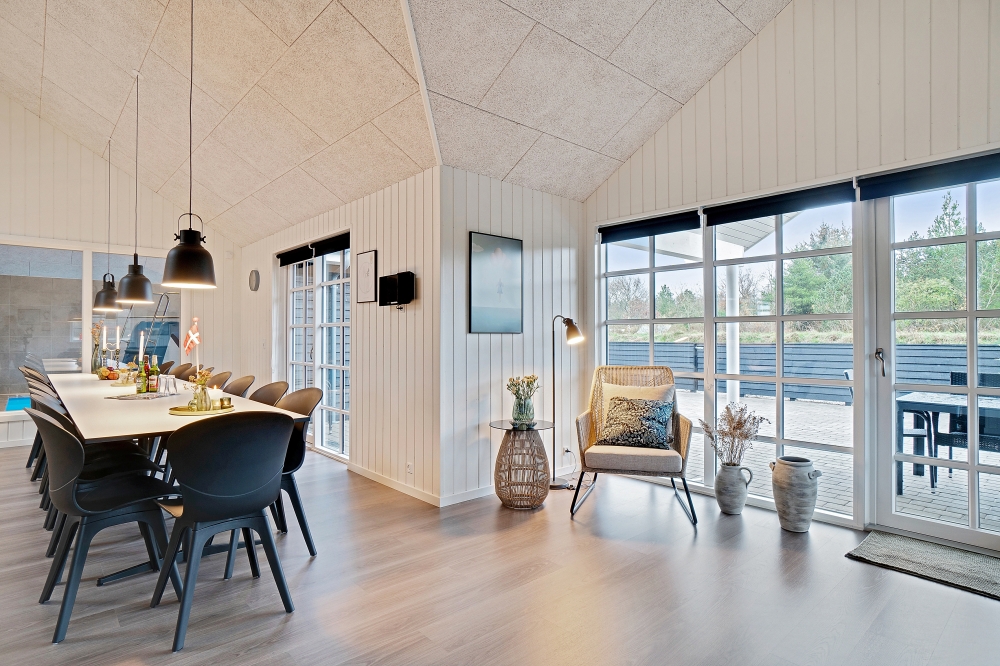 Das Luxusferienhaus Nr. 810 hat einen wunderschönen Aufenthaltsraum.