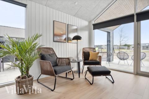 Aufenthaltsraum mit Platz für 26 im Luxusferienhaus Nr. 814.