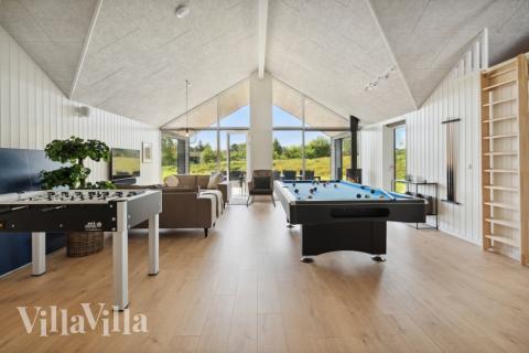 Veranstaltet ein Turnier im Aktivitätsraum, wenn ihr das Ferienhaus Nr. 816 in Ostjütland besucht.