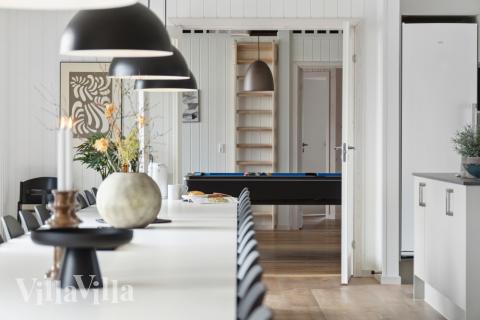 Das Luxusferienhaus Nr. 822 hat einen wunderschönen Aufenthaltsraum.