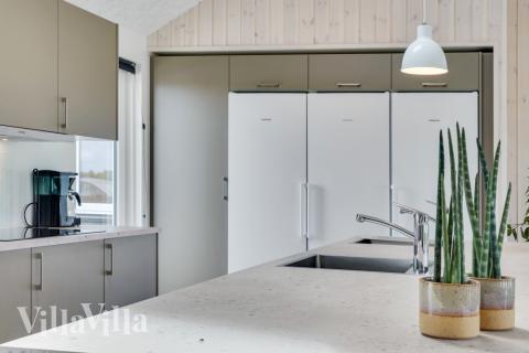 Die Küche im Luxusferienhaus Nr. 830 ist gut eingerichtet.