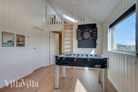 Veranstaltet ein Turnier im Aktivitätsraum, wenn ihr das Ferienhaus Nr. 832 in Ostjütland besucht.