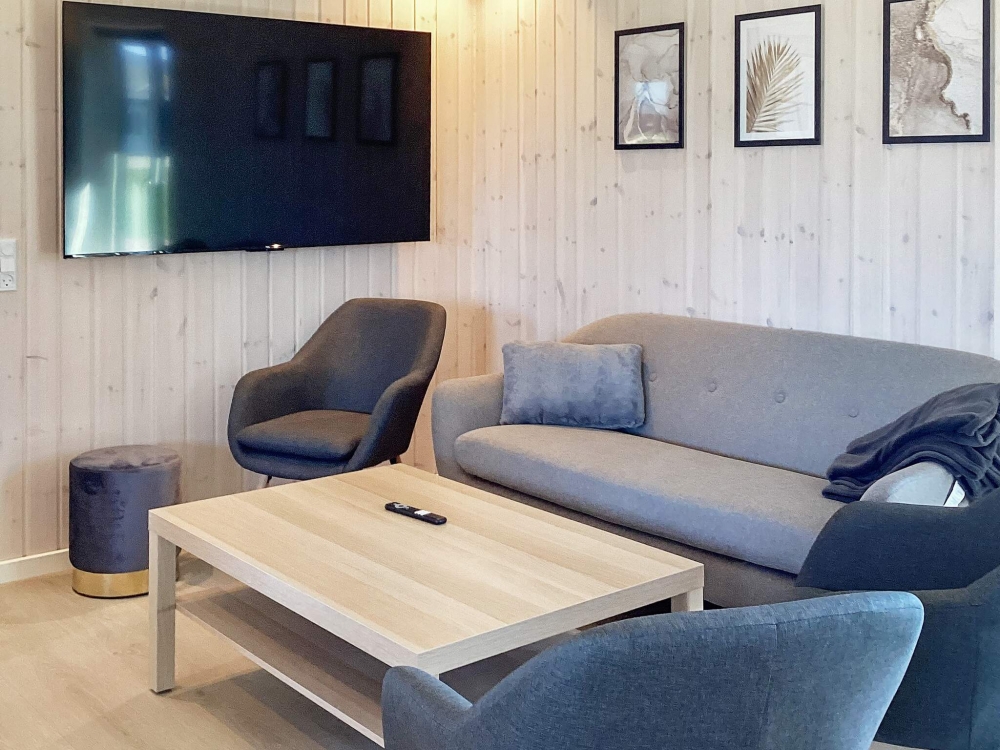 Aktivitätsraum im Luxusferienhaus Nr. 649 mit 5 Schlafzimmern und Platz für 14 Gäste.