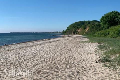 Der herrliche Strand in der Nähe von Luxusferienhaus Nr. 657 bei Südjütland.