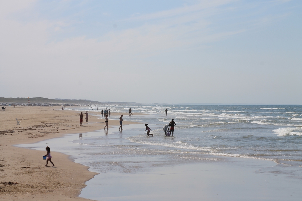 Der Strand in der Nähe von Luxusferienhaus Nr. 658.