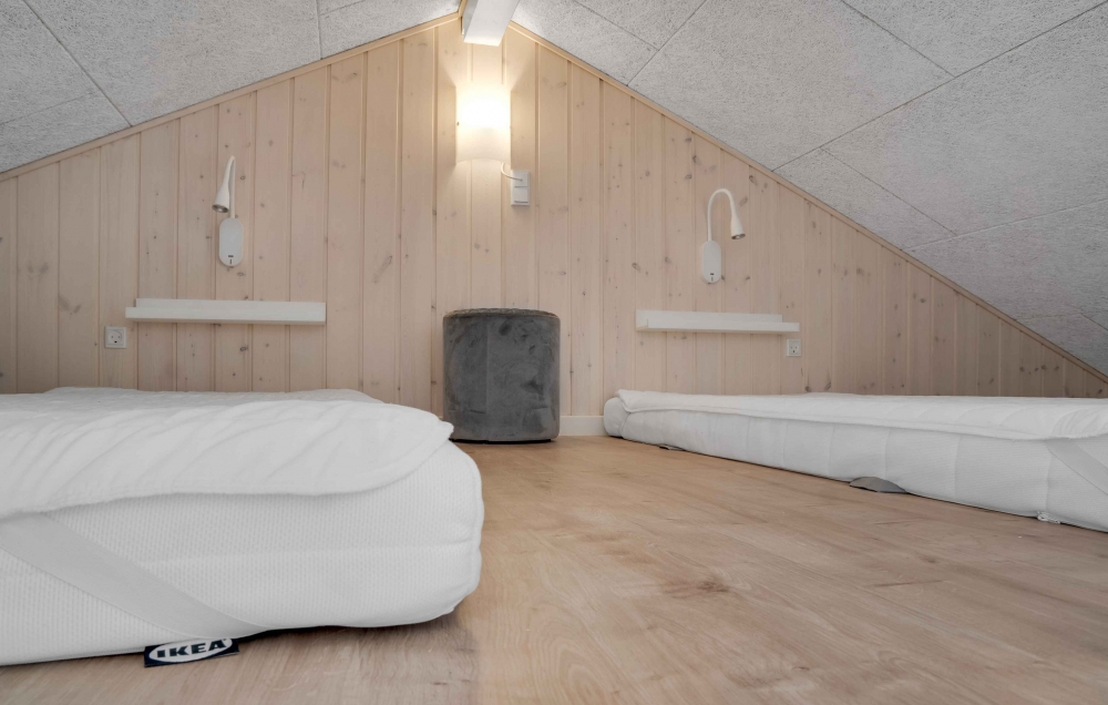 Der große ausgebaute Dachboden im Luxusferienhaus Nr. 661 für 14 Personen
