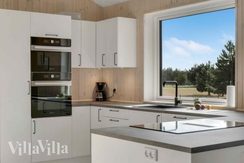 Die Küche im Luxusferienhaus Nr. 661 ist gut eingerichtet.