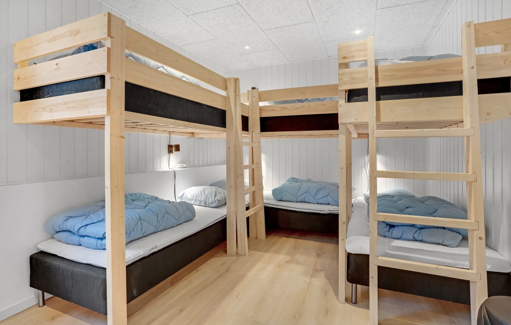 Schlafzimmer im Luxusferienhaus Nr. 674 in Nordseeland