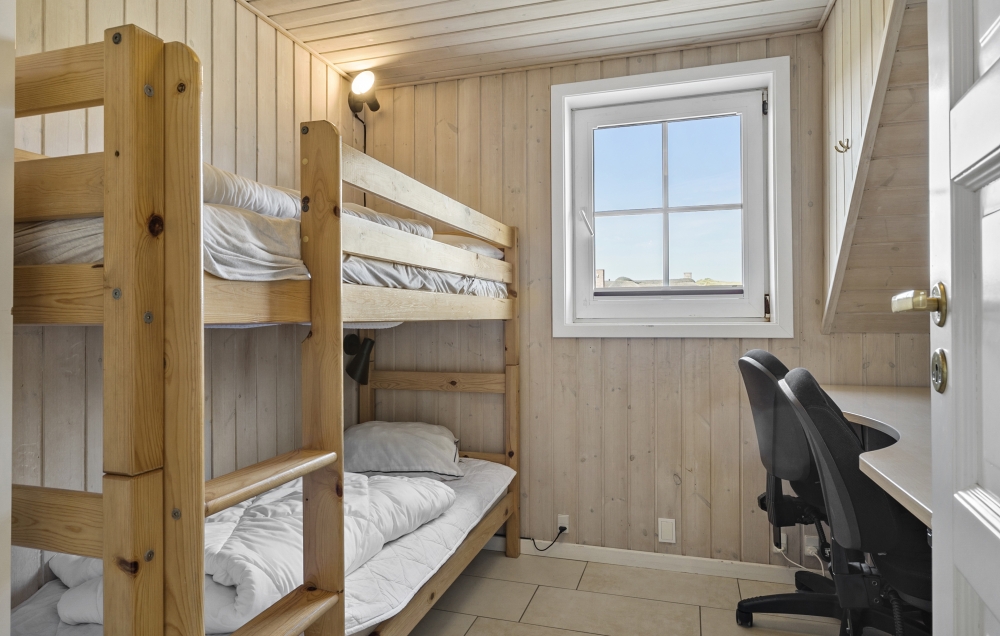 Schlafzimmer im Luxusferienhaus Nr. 675 in Westjütland