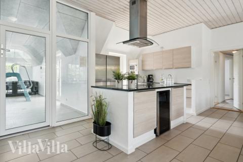 Die Küche im Luxusferienhaus Nr. 678 ist gut eingerichtet.