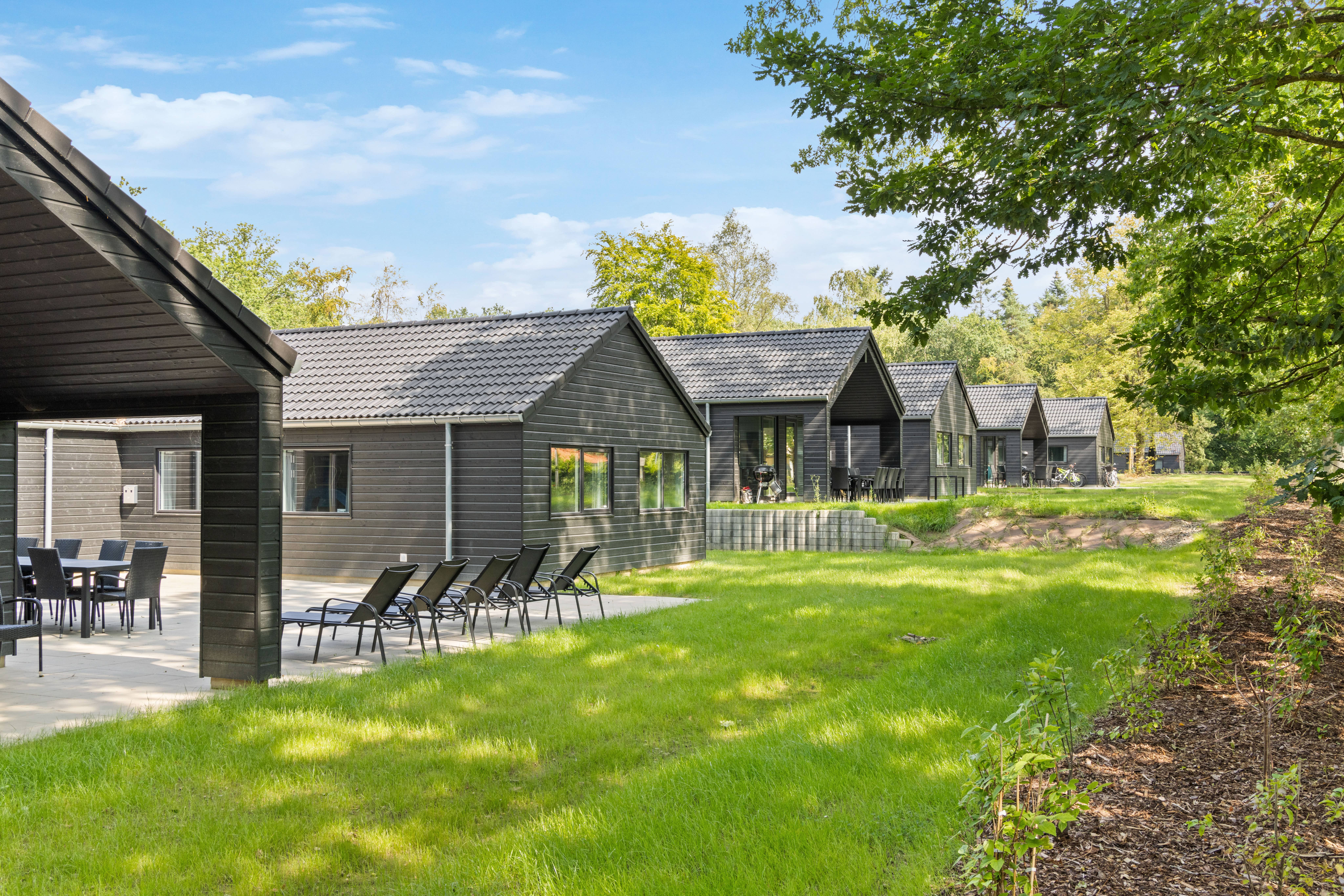 Dieses schöne Poolhaus Nr. 822 mit Platz für 30 Personen liegt in Ostjütland