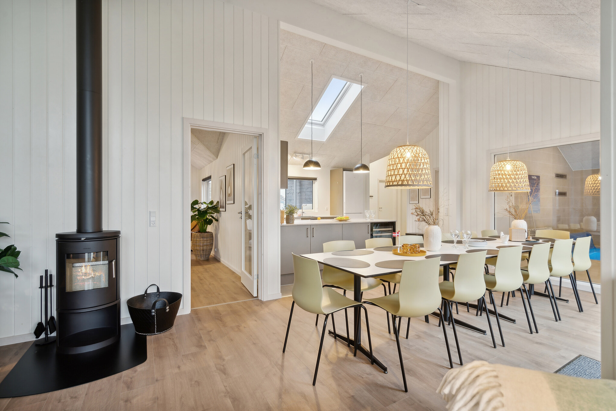 Aufenthaltsraum mit Platz für 14 im Luxusferienhaus Nr. 647.