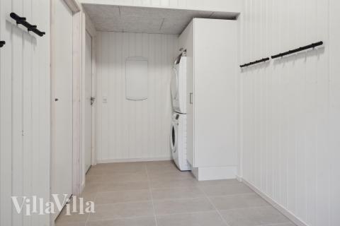 Der geräumige Eingangsbereich im Luxusferienhaus Nr. 647 in Fünen und seine Inseln