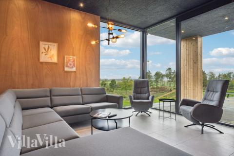 Die Couchecke im Luxusferienhaus Nr. 684 in Limfjord.