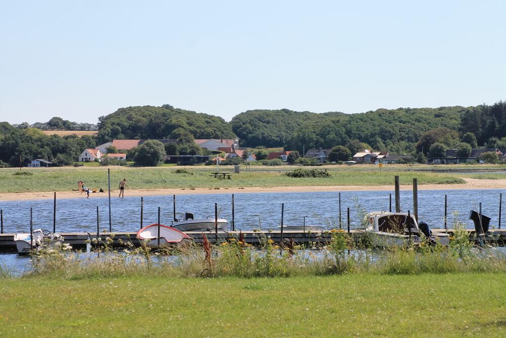 Der Strand in der Nähe von Luxusferienhaus Nr. 684.