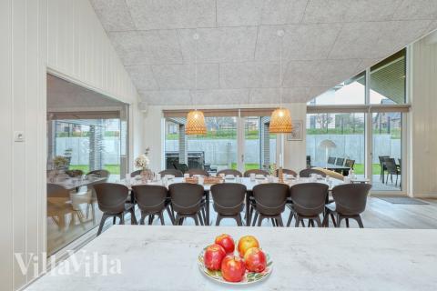 Die Küche im Luxusferienhaus Nr. 770 ist gut eingerichtet.