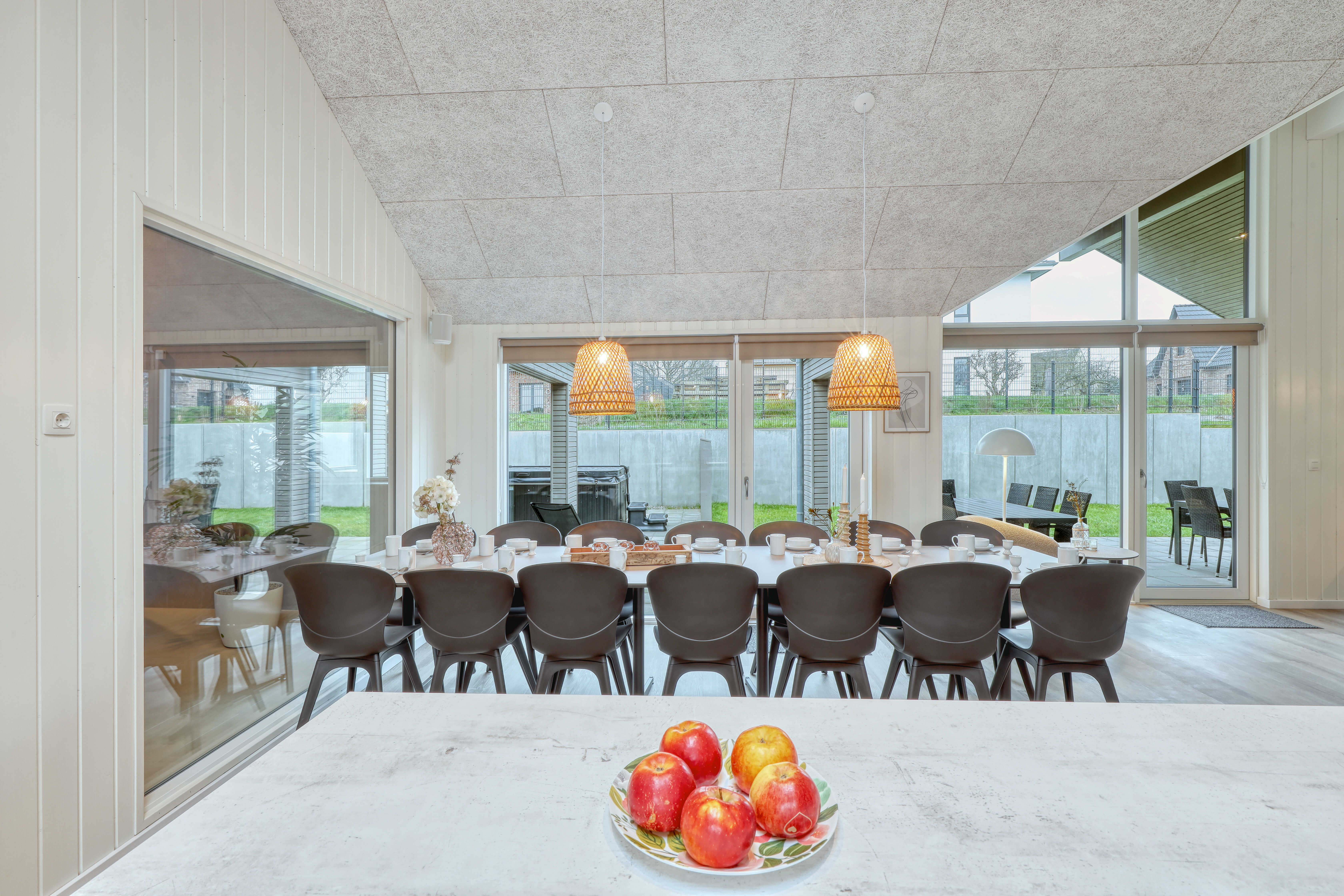 Die Küche im Luxusferienhaus Nr. 770 ist gut eingerichtet.