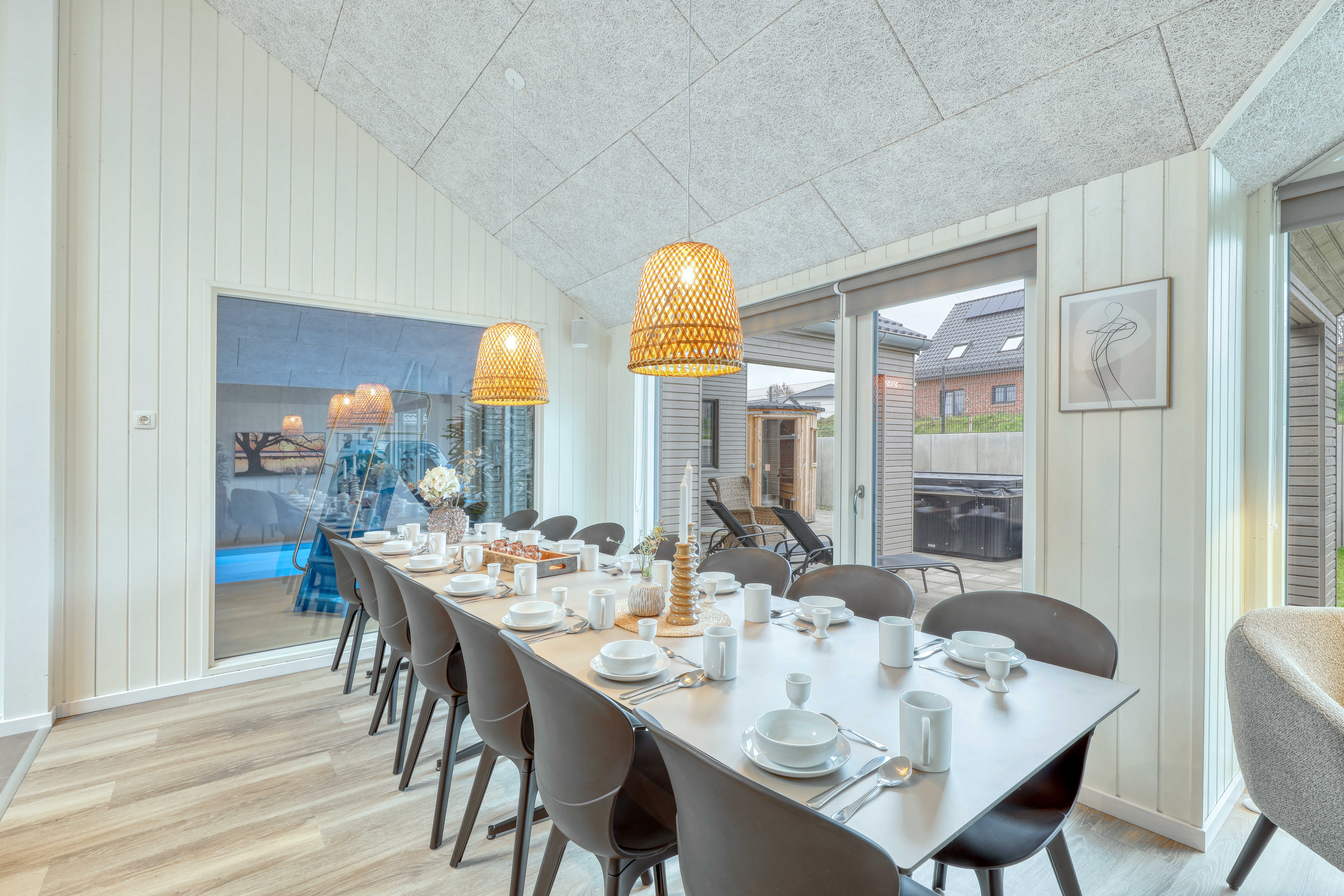 Das Luxusferienhaus Nr. 769 hat einen wunderschönen Aufenthaltsraum.