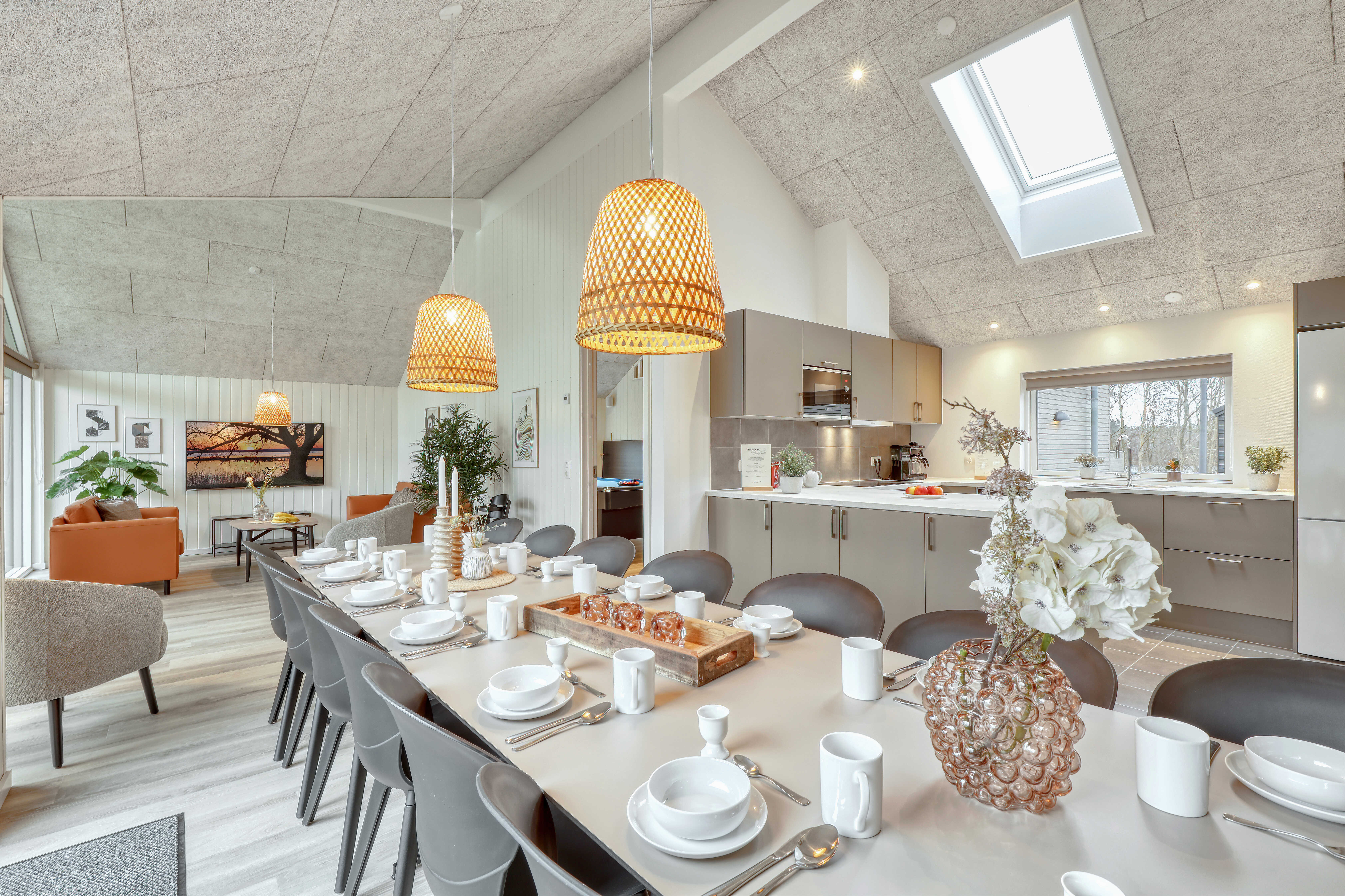 Das Luxusferienhaus Nr. 768 hat einen wunderschönen Aufenthaltsraum.