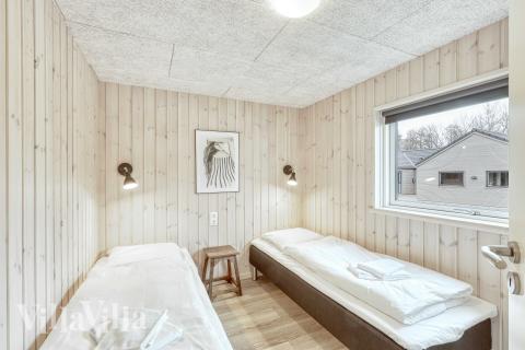 Eines der 5 Schlafzimmer im Luxusferienhaus Nr. 766