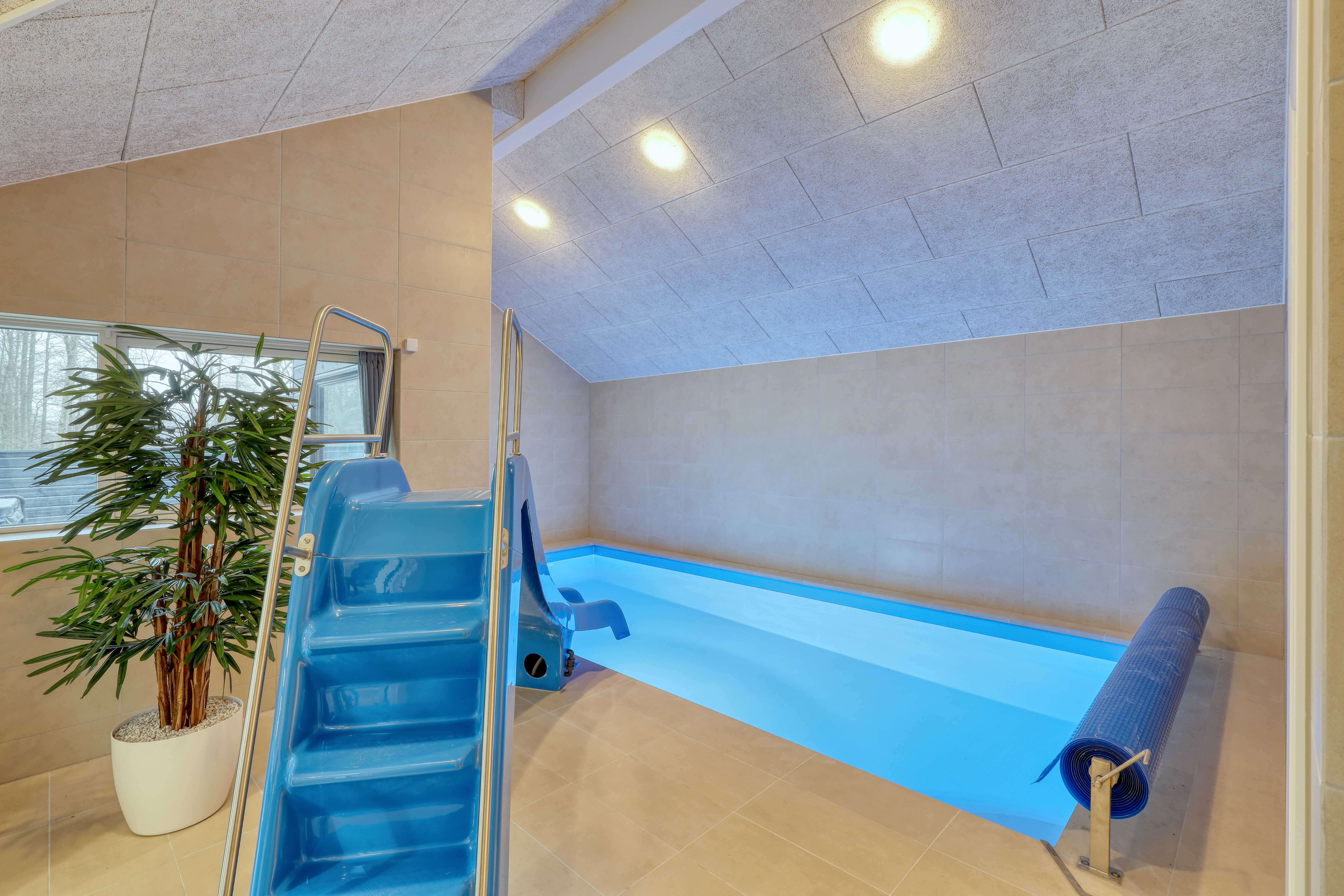 Aktivitätsraum im Luxusferienhaus Nr. 761 mit 6 Schlafzimmern und Platz für 16 Gäste.