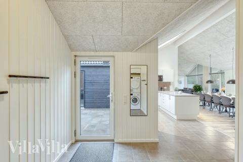 Der geräumige Eingangsbereich im Luxusferienhaus Nr. 762 in Deutschland