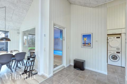 Der geräumige Eingangsbereich im Luxusferienhaus Nr. 763 in Deutschland