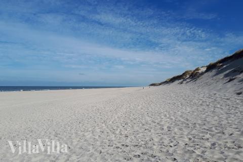Der Strand in der Nähe von Luxusferienhaus Nr. 687.