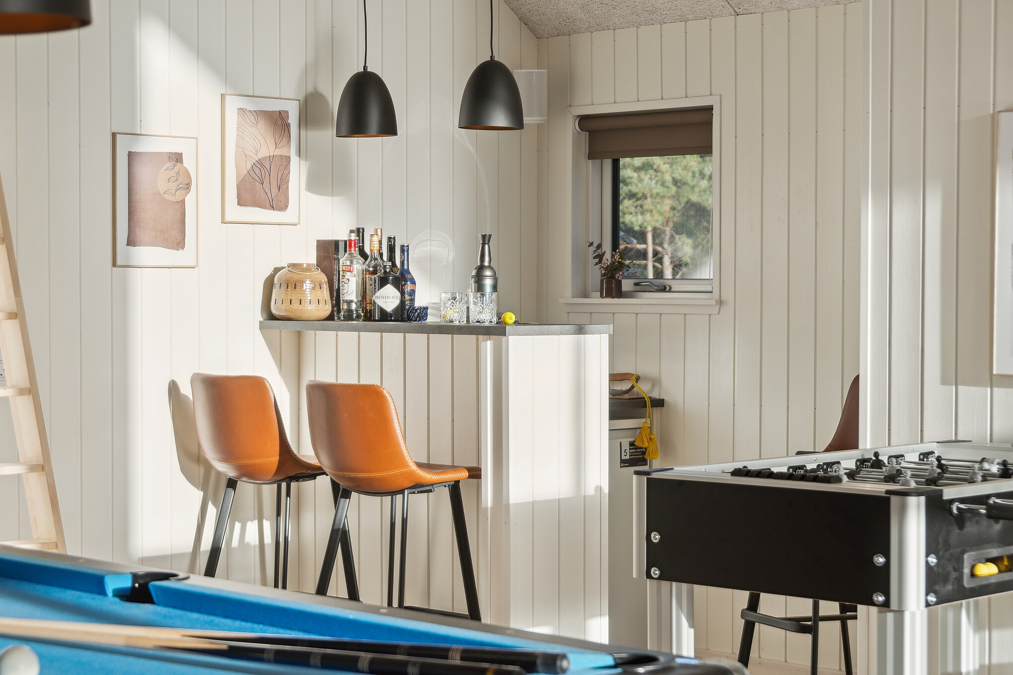 Veranstaltet ein Turnier im Aktivitätsraum, wenn ihr das Ferienhaus Nr. 653 in Westjütland besucht.