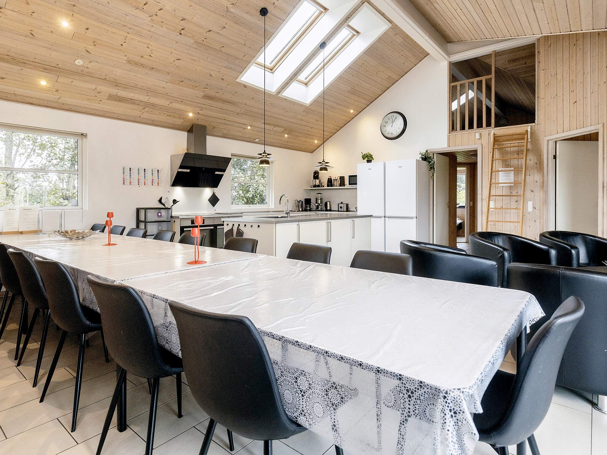 Das Luxusferienhaus Nr. 218 hat einen wunderschönen Aufenthaltsraum.