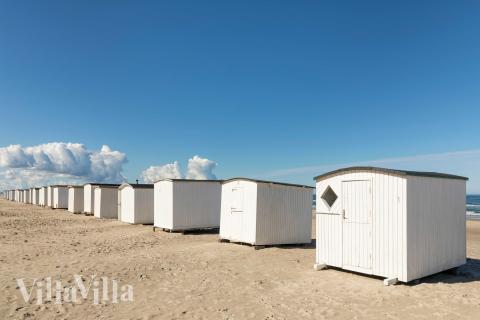 Der Strand in der Nähe von Luxusferienhaus Nr. 692.
