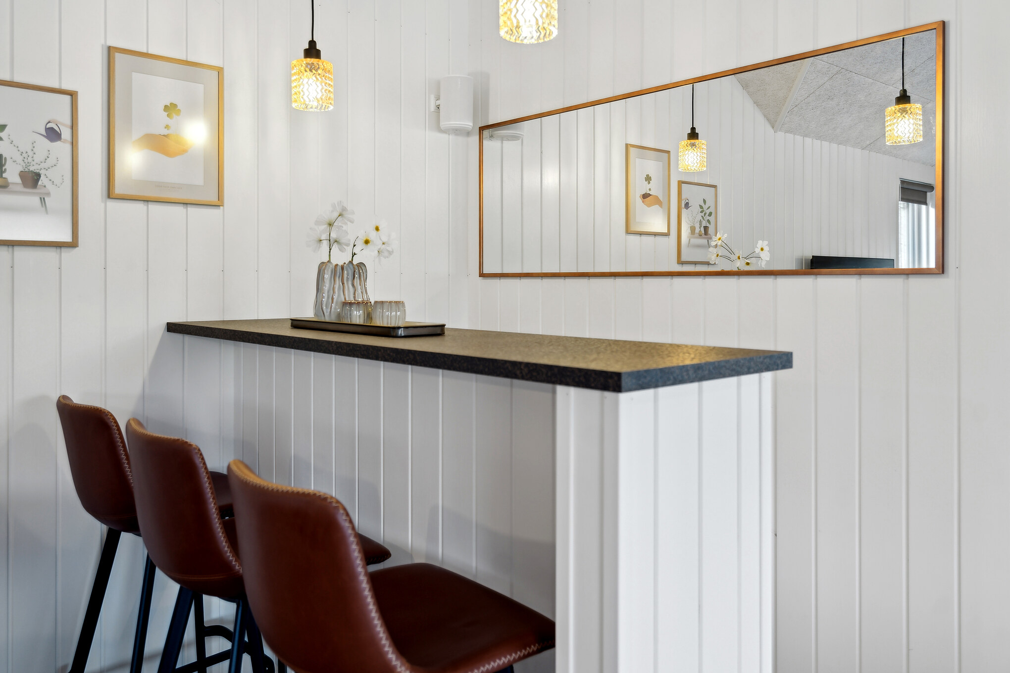 Das Ferienhaus 663 ist mit eigener Bar ausgestattet