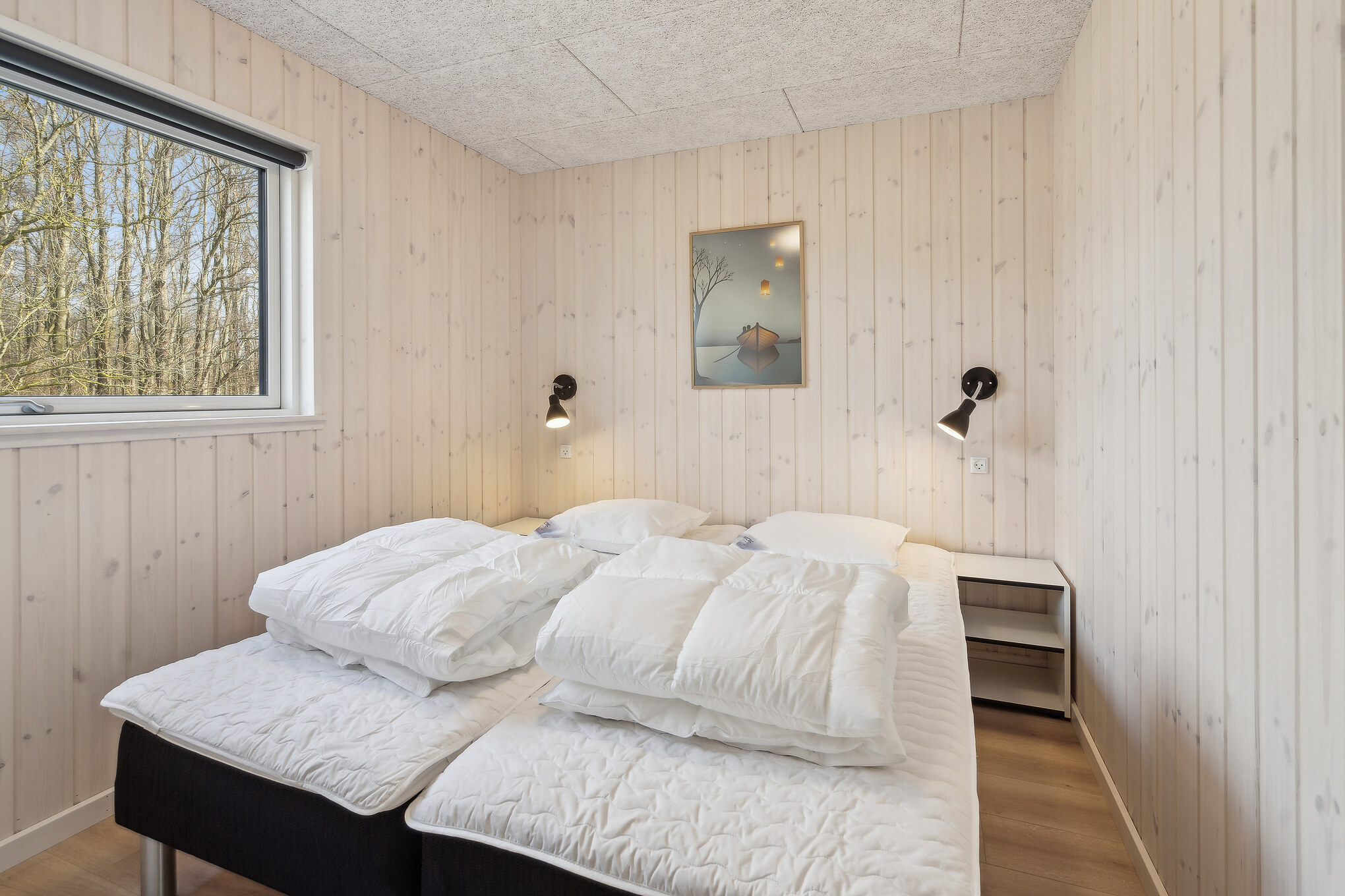 Eines der 7 Schlafzimmer im Luxusferienhaus Nr. 663