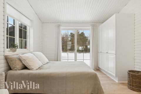 Eines der 5 Schlafzimmer im Luxusferienhaus Nr. 693