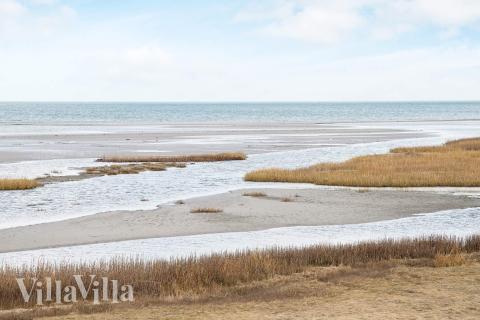 Der Strand in der Nähe von Luxusferienhaus Nr. 690.