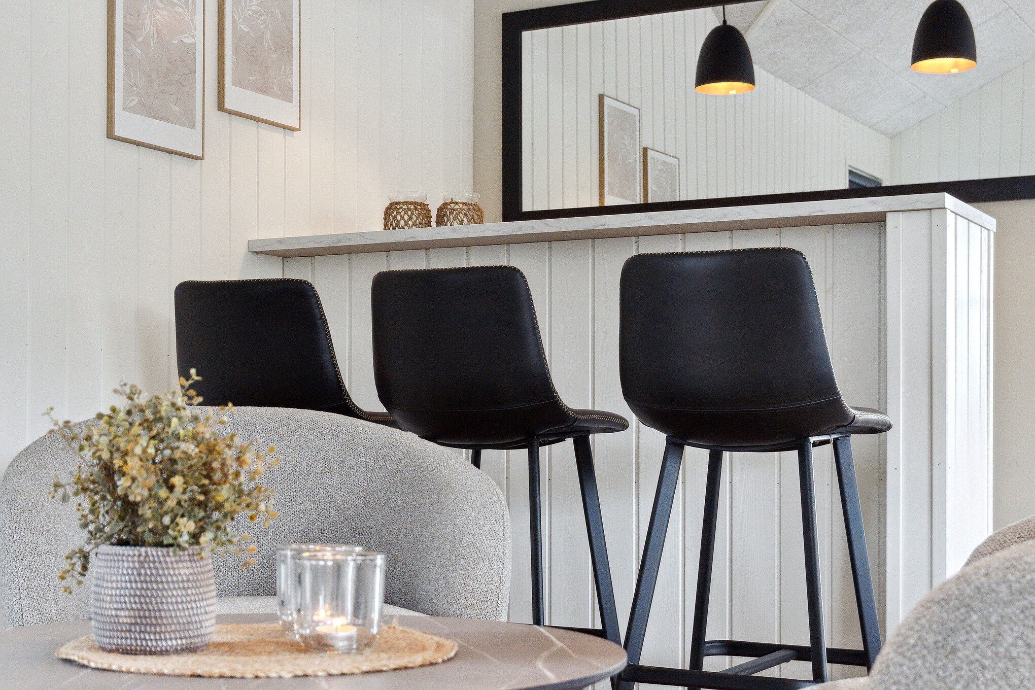 Das Ferienhaus 667 ist mit eigener Bar ausgestattet