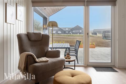 Das Wohnzimmer im Luxusferienhaus Nr. 664.