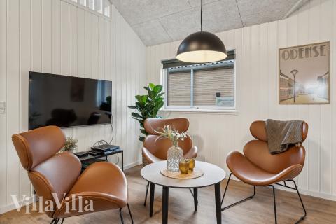 Aktivitätsraum im Luxusferienhaus Nr. 648 mit 5 Schlafzimmern und Platz für 14 Gäste.