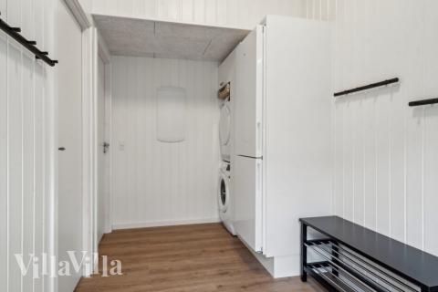 Der geräumige Eingangsbereich im Luxusferienhaus Nr. 648 in Fünen und seine Inseln