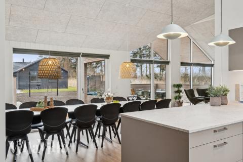 Die Küche im Luxusferienhaus Nr. 648 ist gut eingerichtet.