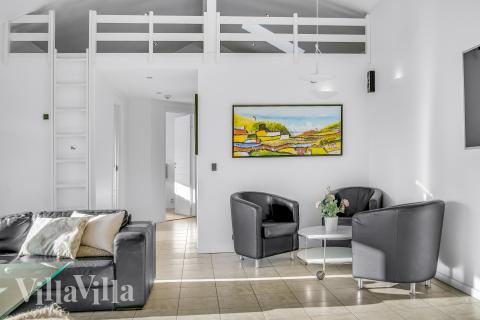 Das Luxusferienhaus Nr. 602 hat einen wunderschönen Aufenthaltsraum.